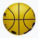 Minge de baschet pentru copii Wilson NBA Player Icon Mini Lebron yellow mărime 3 7