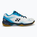 Încălțăminte de badminton pentru bărbați YONEX 65 Z3 white/ ocean blue 2