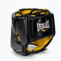 Articole de protecție cap pentru box pentru bărbați Everlast Elite Lea Headgear, negru, EV 720 M/L 3