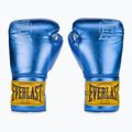 Mănuși de box  Everlast Fight Leather blue 2