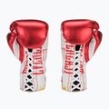 Mănuși de box  Everlast Fight Leather red 3
