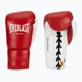 Mănuși de box Everlast Powerlock OG Pro Fight red/white