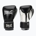 Mănuși de box Everlast Powerlock OG H&L Leather Advanced Training black/white