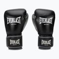 Mănuși de box Everlast Powerlock OG H&L Leather Advanced Training black/white 2