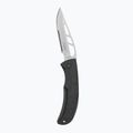 Cuțit turistic Gerber E-Z Out Skeleton Tourist Knife - negru/argintiu zimțat 06751