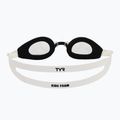 Ochelari de înot pentru copii TYR Foam Youth clear/black/white 4