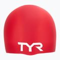 Cască de înot  TYR Wrinkle Free red