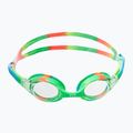 Ochelari de înot pentru copii  TYR Swimple Tie Dye Non-Mirrored clear/ green/ orange 2