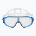 Mască de înot TYR Orion clear/ blue/ grey 2