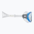 Mască de înot TYR Orion clear/ blue/ grey 3
