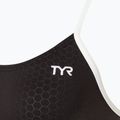 Costum de baie dintr-o bucată pentru femei TYR Hexa Cutoutfit black/white 3