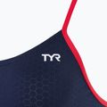 Costum de baie dintr-o bucată pentru femei TYR Hexa Cutoutfit navy/red 3