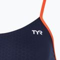 Costum de baie dintr-o bucată pentru femei TYR Hexa Cutoutfit navy/orange 3