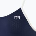 Costum de baie dintr-o bucată pentru femei TYR Hexa Cutoutfit navy/white 3
