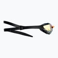 Ochelari de înot TYR Tracer-X Elite Mirrored gold/black 4
