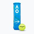 Set de mingi de tenis 4 buc. Dunlop Australian Open galben 601355