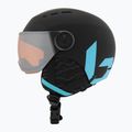 Cască de schi pentru copii  Bollé Quiz Visor Jr black/blue matte/orange gun 3