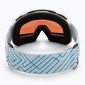 Ochelari de schi Bollé Nevada Small white metalic blue matte/azure 3