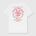 Tricou pentru bărbați Kaotiko Washed Suara Ramen white 4