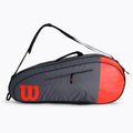 Geantă de tenis Wilson Team 6 Pk, roșu, WR8009803 2