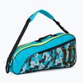 Geantă de tenis pentru copii Wilson Junior Racketbag albastru WR8017801001