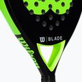 Rachetă de padel Wilson Blade Team V2 negru-verde WR067411U2 4