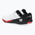 Încălțăminte de tenis pentru bărbați Wilson Rush Pro Ace white/red/poppy red 3