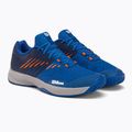Pantofi de tenis pentru bărbați Wilson Kaos Comp 3.0 albastru WRS328750 4