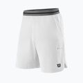 Pantaloni scurți de tenis Wilson Power 8 II pentru bărbați  alb WRA805602