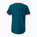 Tricou de tenis pentru copii Wilson Competition Crew II albastru WRA807203 6