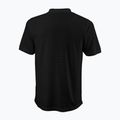 Tricou de tenis pentru bărbați Wilson Stripe Polo negru WRA789707 2