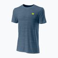 Tricou de tenis pentru bărbați Wilson KAOS Rapide SMLS Crew II albastru WRA813802