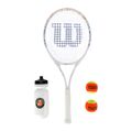 Wilson Roland Garros Elite 25 set de tenis pentru copii  portocaliu și alb WR086810F