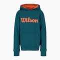 Wilson Tennis Script Cotton PO Hoody albastru pentru copii WRA769219