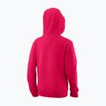Tricou de tenis Wilson pentru copii Script Cotton PO Hoody roz WRA769221 6