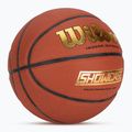 Minge de baschet Wilson Showcase Comp Basketball orange mărime 6 2