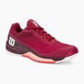 Încălțăminte de tenis pentru femei Wilson Rush Pro 4.0 Clay beet red/white/tropical peach