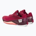 Încălțăminte de tenis pentru femei Wilson Rush Pro 4.0 Clay beet red/white/tropical peach 3
