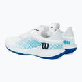 Încălțăminte de tenis pentru bărbați Wilson Kaos Swift 1.5 Clay white/blue atoll/lapis blue 3