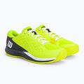 Wilson Rush Pro Ace Safety tenis pentru copii negru și galben WRS331140 4