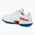 Încălțăminte de tenis pentru bărbați Wilson Kaos Swift 1.5 Clay white/deja vu blue/wilson red 3