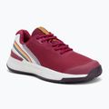 Pantofi de tenis pentru femei Wilson Intrigue Pro Clay W RG beaujolais/ alb/ prună perfect