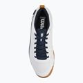 Pantofi de tenis pentru bărbați Wilson Rush Pro 4.5 Clay RG alb/marin blazer/ cauciuc 5