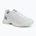 Încălțăminte de tenis pentru copii Wilson Rush Pro Ace L Jr white/bay/skip blue