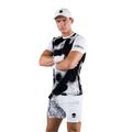 Tricou de tenis HYDROGEN Spray Tech pentru bărbați, alb T00502001