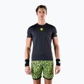 Tricou de tenis pentru bărbați HYDROGEN Panther Tech Tee negru/galben