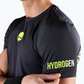 Tricou de tenis pentru bărbați HYDROGEN Panther Tech Tee negru/galben 3