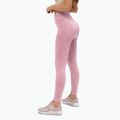 Jambiere pentru femei Gym Glamour fără cusur roz 197 3