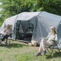Cort de camping gonflabil pentru 8 persoane KADVA AIRcamp 8.44 verde 35