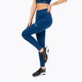 Colanți de antrenament pentru femei Gym Glamour Push Up Classic Blue 313